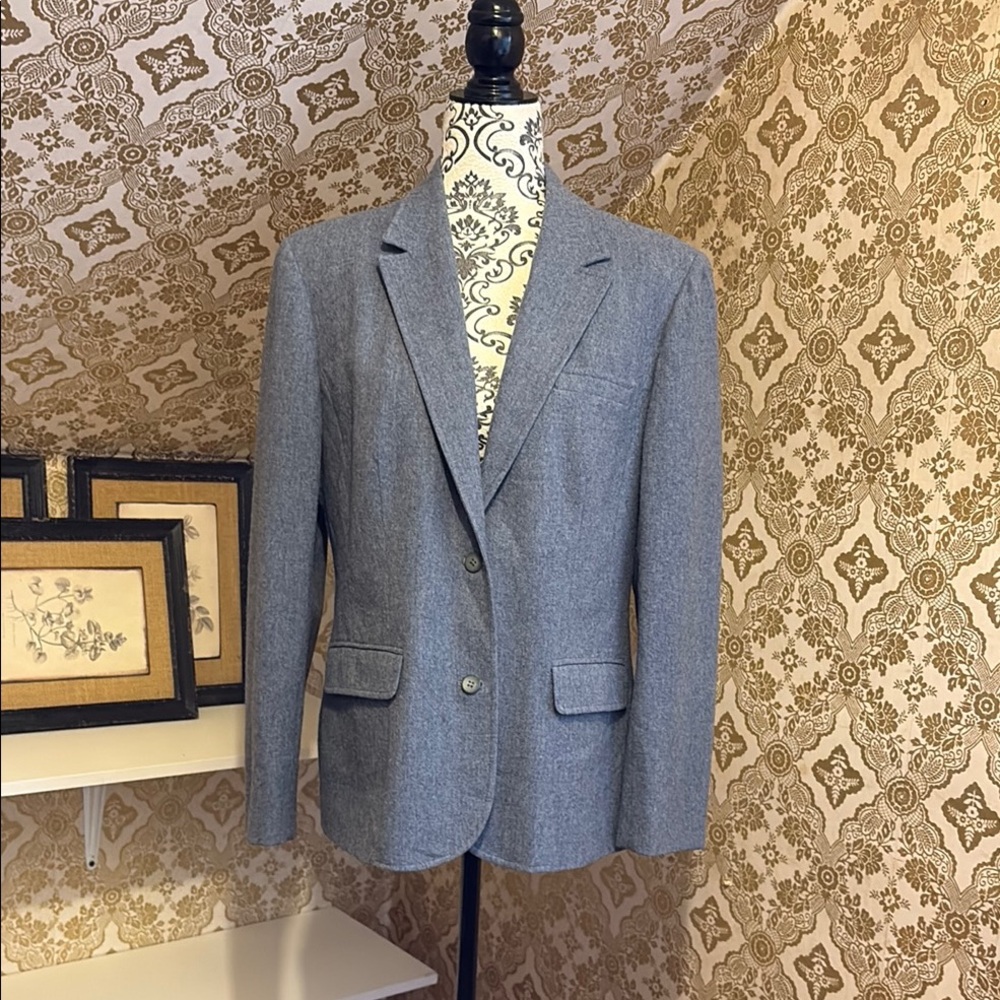 Vintage Pendleton ladies blueish grey Blazer